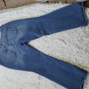 Old Navy Jeans  Curvy Boot Cut SZ 18 Short Plus Size